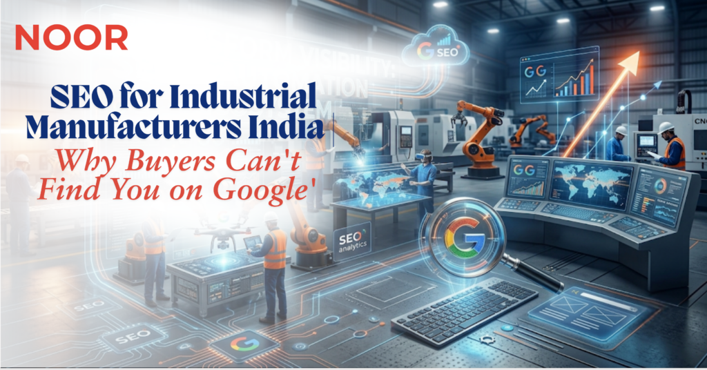 SEO for Industrial Manufacturers India blog image